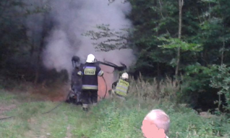 PŁONĄCY TOURAN - OSP Swieriawa