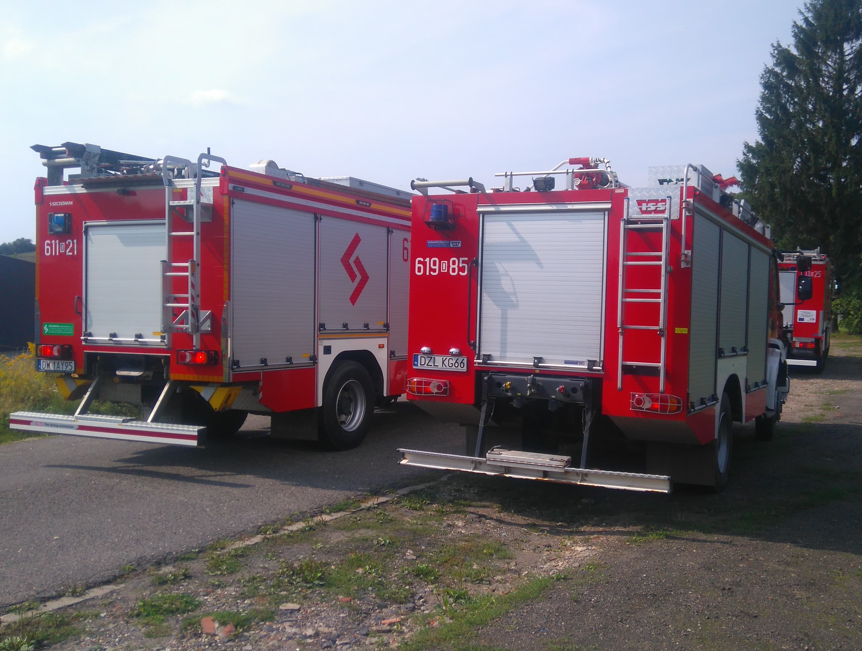 Pożar ścierniska - OSP Swieriawa