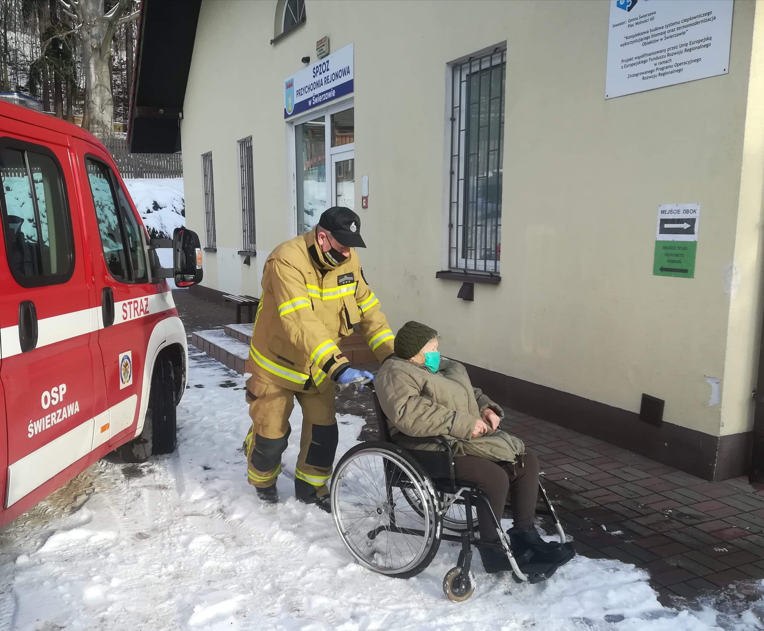 Straż Pożarna przeciwko Covid-19 - OSP Swieriawa