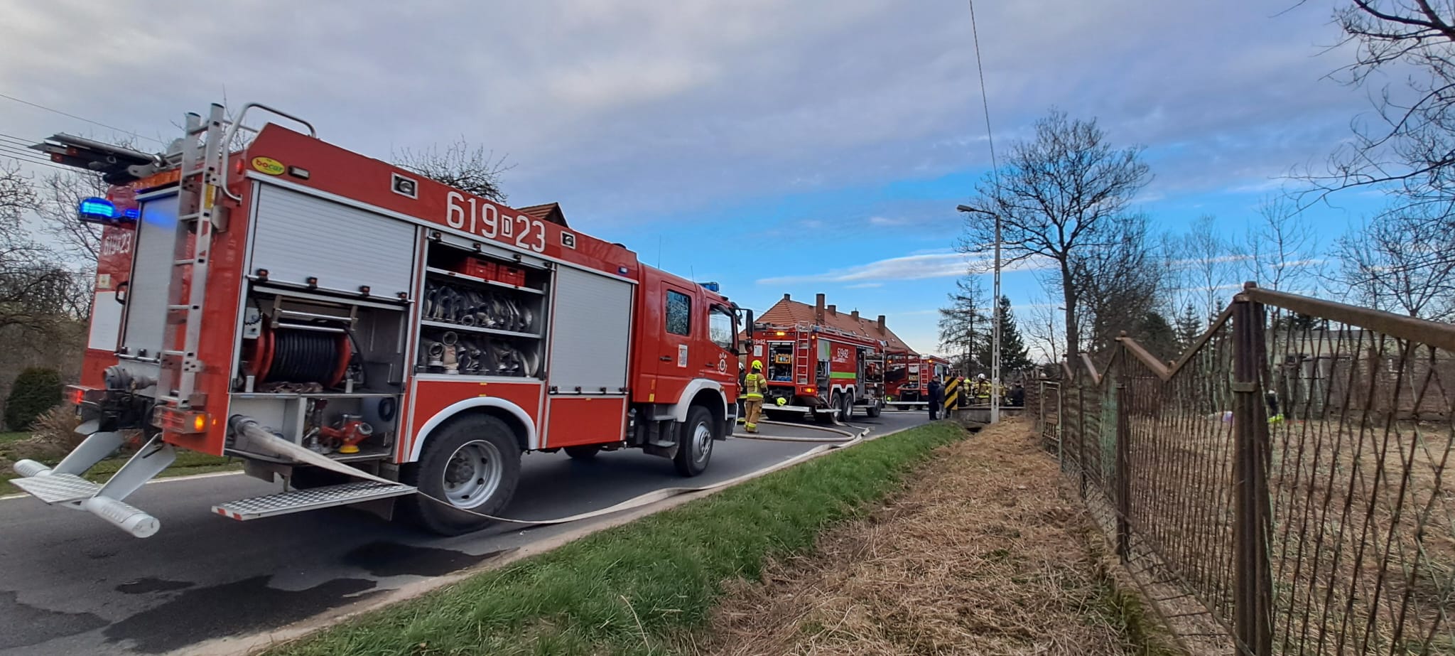 Pożar budynku jednorodzinnego  - OSP Swieriawa